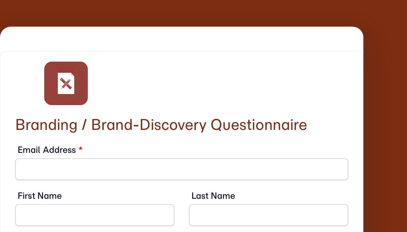 Branding / Brand-Discovery Questionnaire