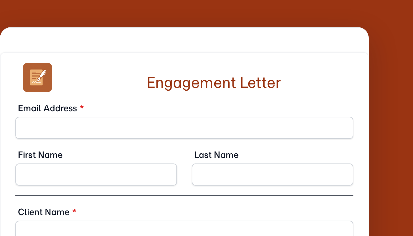 Get an engagement letter signed the same day
