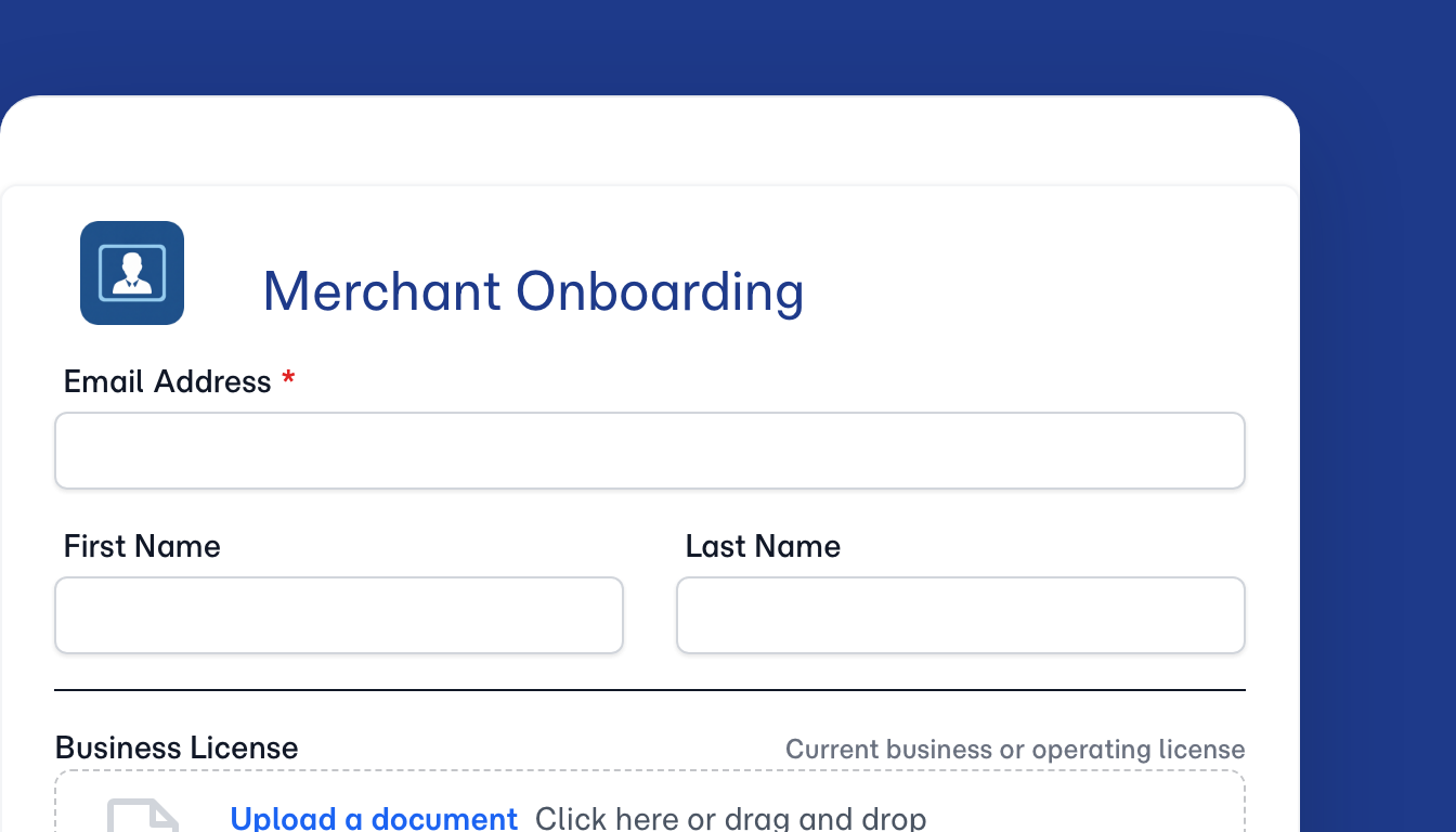 Merchant Onboarding