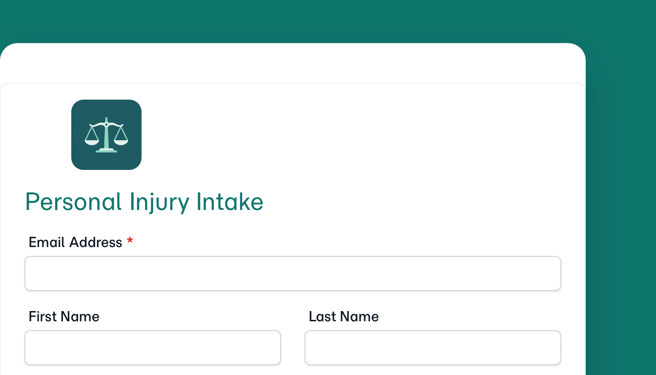 Personal Injury Intake