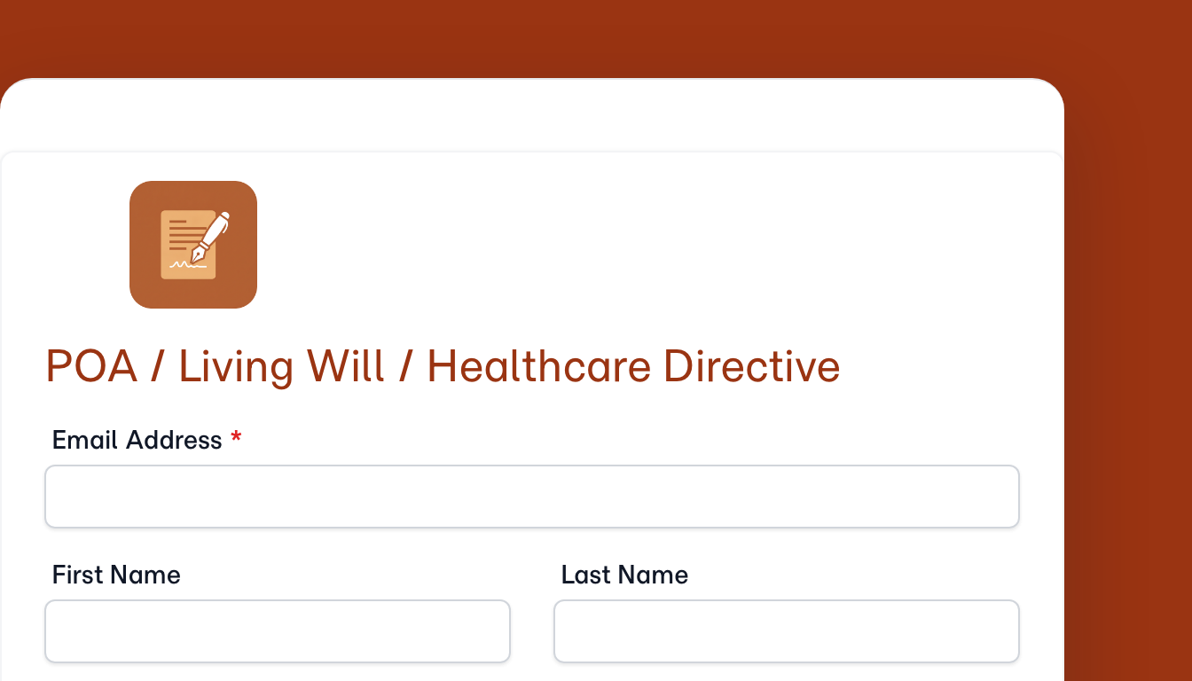 POA / Living Will / Healthcare Directive