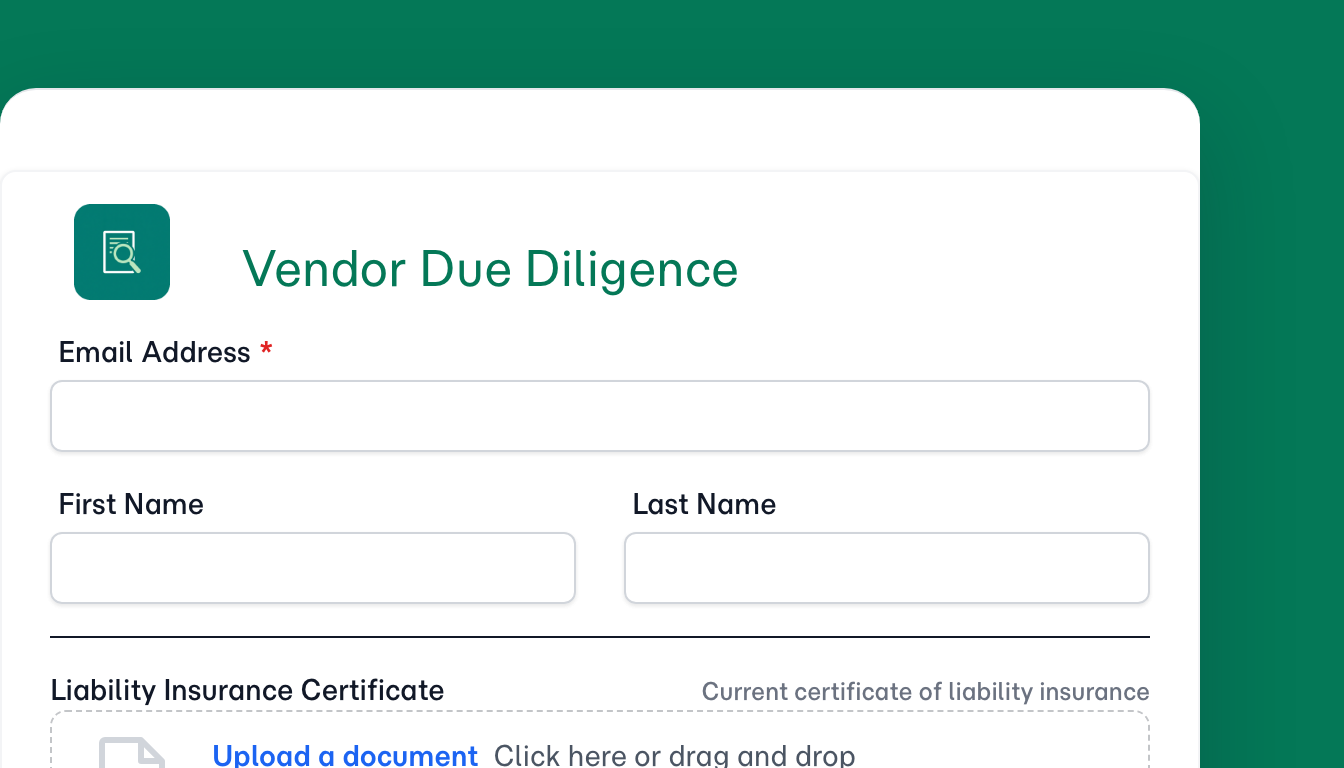 Vendor Due Diligence